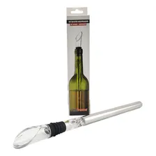 Bastão Para Congelar Resfriador Garrafa Vinho Bico Aerador Foto mini 1