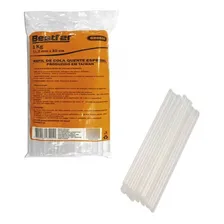 Bastão Silicone P/ Pistola De Cola Quente Transp Grosso 1 Kg Foto mini 2