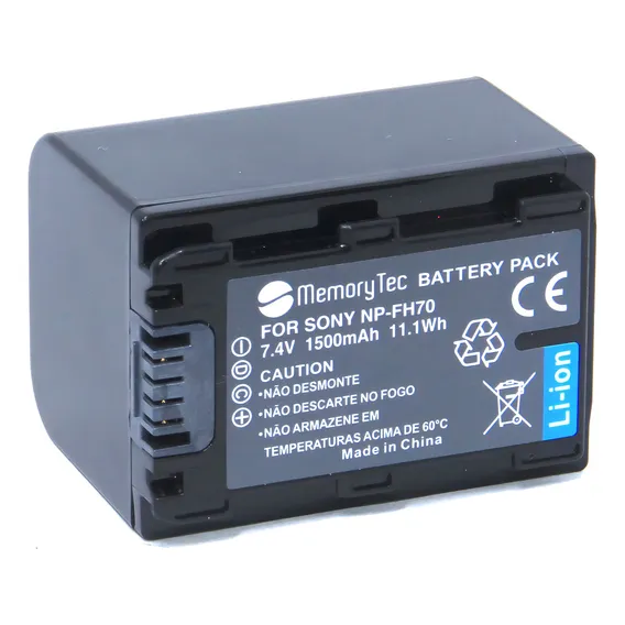 Bat-eria Np-fh70 Sony Aceita Np-fh30 Np-fh40 Fh60 Fh50 Fh100 Foto 1
