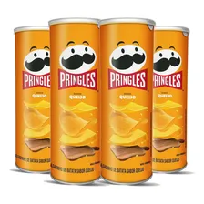 Batata Pringles Queijo 109g (4 Latas) Kit Batata Pringles Foto mini 1