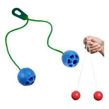Bate Bate - Bate Bag- Bolimbolacho Brinquedo C/2 Cor Azul E Amarelo Foto  mini 1
