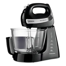 Batedeira Mondial Bella Massa 500w B-23 Np Preto - 127v Foto mini  2