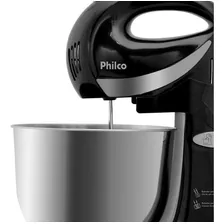 Batedeira Philco Paris Inox Duo Mixer Turbo Preto 220V Foto mini 4