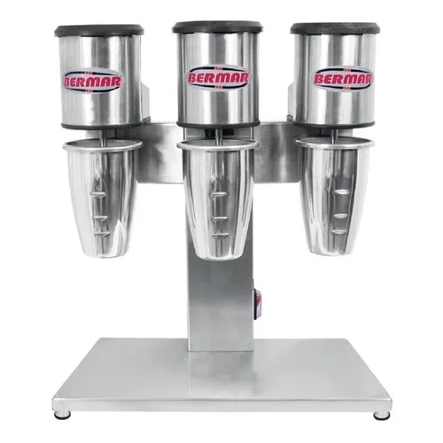 Batedor De Milk Shake E Açaí Triplo 220v - Bermar Foto 1