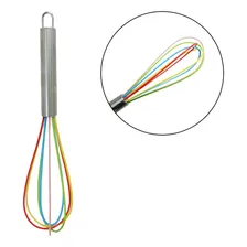 Batedor Ovos Fouet Fuê Profissional Aço Inox Claras E Massas Foto mini 2