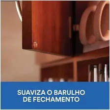 Batente Silicone Para Maçaneta De Porta Nao Bater Parede Foto mini 4
