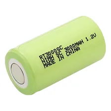 Bateria 1,2v 3000mah (23x43mm) Sem Top Nimh 1212 Foto mini 1