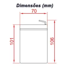 Bateria 12v, 5ah Csb Hr1221w, 89,5x69x106 Mm 5 Anos Foto mini 2