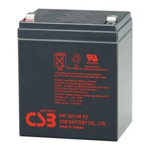Bateria 12v, 5ah Csb Hr1221w, 89,5x69x106 Mm 5 Anos Foto 1