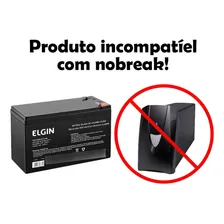 Bateria 12v 7a Para Alarme Cerca Eletrica Nobreak Foto mini 4
