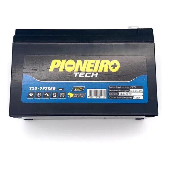 Bateria 12v/7 7f2 - Seg Foto 1