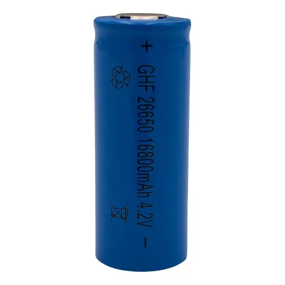 Bateria 26650 4.2v Recarregável Para Lanternas Taticas X900 Foto 1