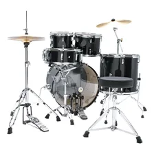 Bateria 5 Tambores (preta Sparkle) Tama Stagestar St52h5cbns Foto mini  3