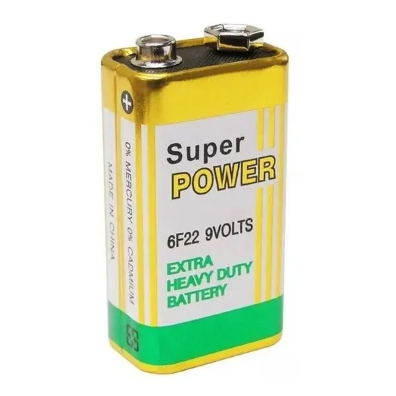 Bateria 9 Volts Extra Heavy Duty Foto 1