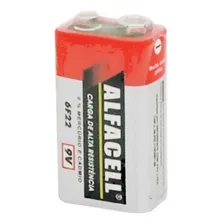 Bateria 9v Alfacell Carga De Alta ResistĂȘncia Cx 12 Unidades Foto mini 2