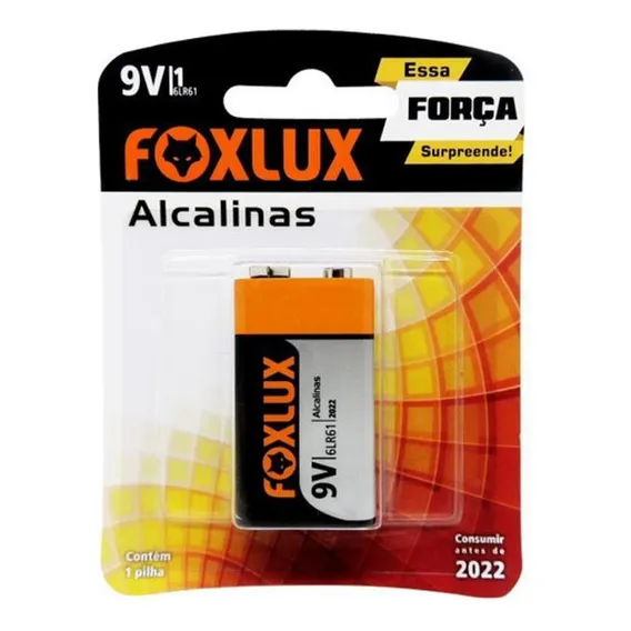 Bateria 9v Foxlux Foto 1