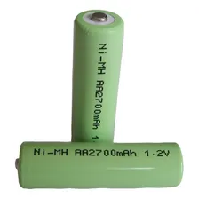 Bateria Aa 2700mah 1,2v Ni-mh Com Top Foto mini  2