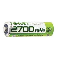 Bateria Aa 2700mah 1,2v Ni-mh Com Top Foto mini  3