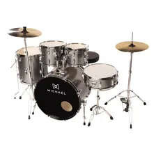 Bateria Acústica Michael Trinity Dmt222 Gy Foto mini 1