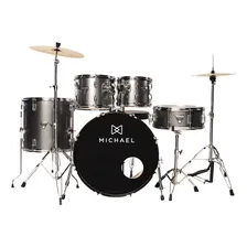 Bateria Acústica Michael Trinity Dmt222 Gy Foto mini 2