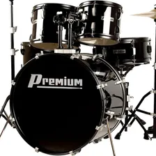 Bateria Acústica Premium Dx722 Completa Preta Dx-722 C/banco Cor Preto Foto mini 4