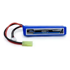 Bateria Airsoft Lipo 3s 11,1v 1100mah 20/40c Leão Nano Gens Foto mini 1
