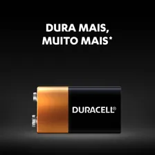 Bateria Alcalina 9v Duracell Com 2 Unidades Foto mini  2