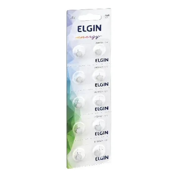 Bateria Alcalina Lr626 Elgin 626 Ag4 377 Com 10 Foto 1