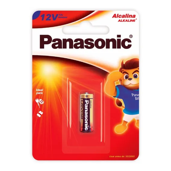 Bateria Alcalina Panasonic 12v Lrv08 / Mn21 / A23 /v23ga Foto 1