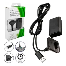 Bateria Cabo Carregador De Controle Joystick Xbox 360 Foto mini 4
