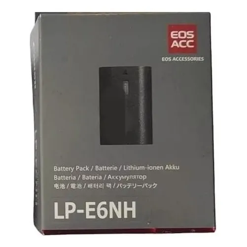 Bateria Canon lp-e6nh 2130 mah Battery Pack Foto 1