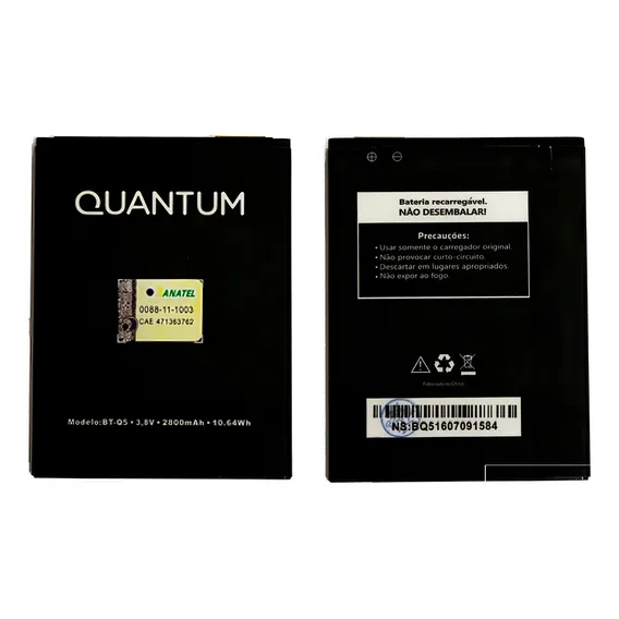 Bateria Celular Muv / Muv Pro Quantum Bt-q5 + Selo Foto 1