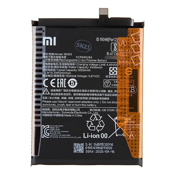 Bateria Celular Xiaomi Bm53 Mi 10t Mi 10t Pro Pronta Foto 1
