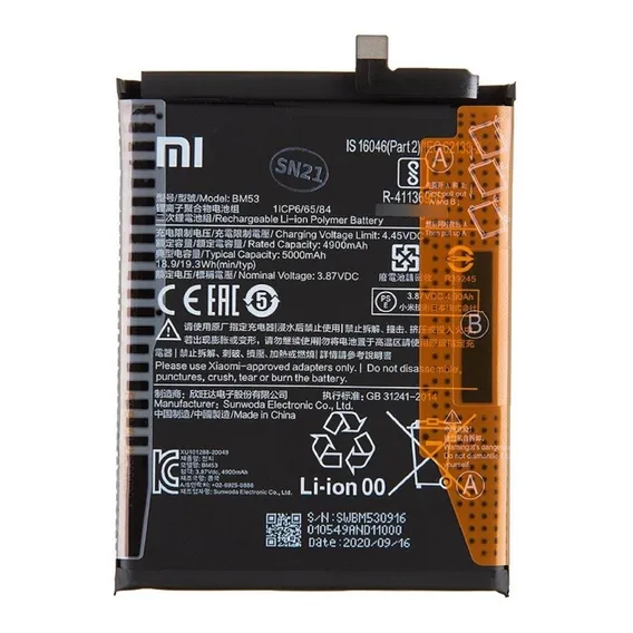 Bateria Celular Xiaomi Bm53 Mi 10t Mi 10t Pro Pronta Foto 1