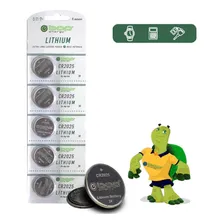 Bateria Cr2025 3v Pilha Moeda Botão Lithium 5 Unidades Foto mini 4