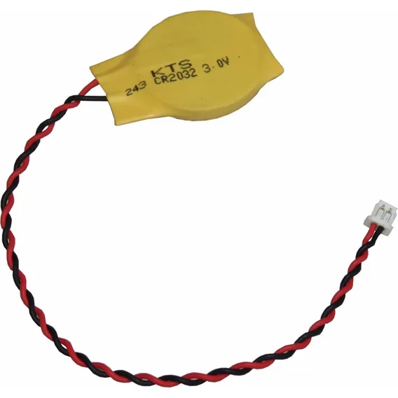 Bateria Cr2032 3.0v Cmos Setup Bios Placa Mãe 2 Fios Foto 1