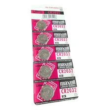 Bateria Cr2032 Maxell Original  Cartela Com 5 Uns Foto  mini 1