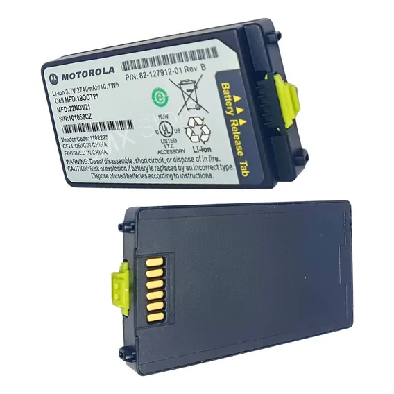 Bateria de Ion de Lítio Coletora de Dados Motorola SNN5705A Cor Azul 1740 mAh 3.7V Foto 1