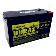 Bateria Duran Gel Selada 12v 9ah Nobreak Vrla Agm Foto  mini 1