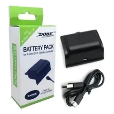 Bateria E Cabo Carregador Preto Dobe Controle Xbox One (s)/x Foto mini 1