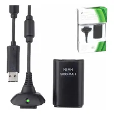 Bateria E Carregador Para Controle Compatível Com Xbox 360 Foto mini  3