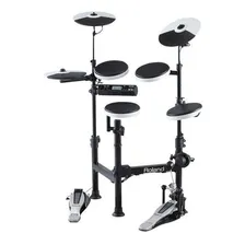 Bateria Eletr么nica Roland Td4kp Bivolt Preta Foto mini 1