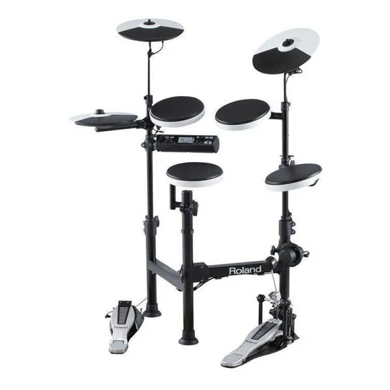 Bateria Eletr么nica Roland Td4kp Bivolt Preta Foto 1