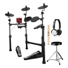 Bateria Eletrônica Carlsbro Csd100-by Odery + Banco+baqueta Cor Preto Foto  mini 1