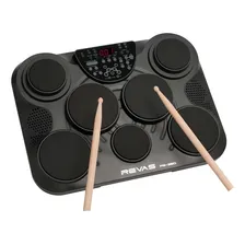 Bateria Eletronica Portatil Revas Pb-350 By Roland C/ Fonte Cor Preto Foto mini 1