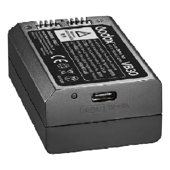 Bateria Godox Vb30 Para Flash Godox V1 Pro Foto 1