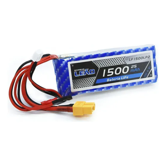 Bateria Life 1500mah 6.6v 2s 25c Receptor Aeromodelo Autos Foto 1