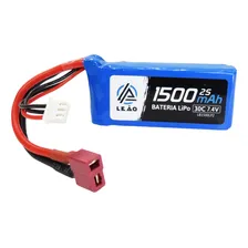 Bateria Lipo 1500mah 7.4v 2s 30c/60c Automodelos Wltoys Foto mini 3