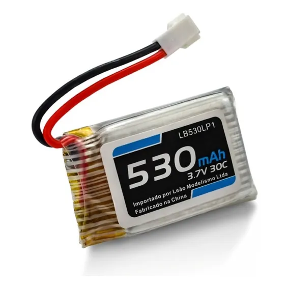 Bateria Lipo 3.7v 1s 530mah 30c Mini Drone Hubsan Mjxrc Jjrc Foto 1