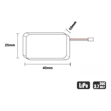 Bateria Lipo 3.7v 1s 530mah 30c Mini Drone Hubsan Mjxrc Jjrc Foto mini  2